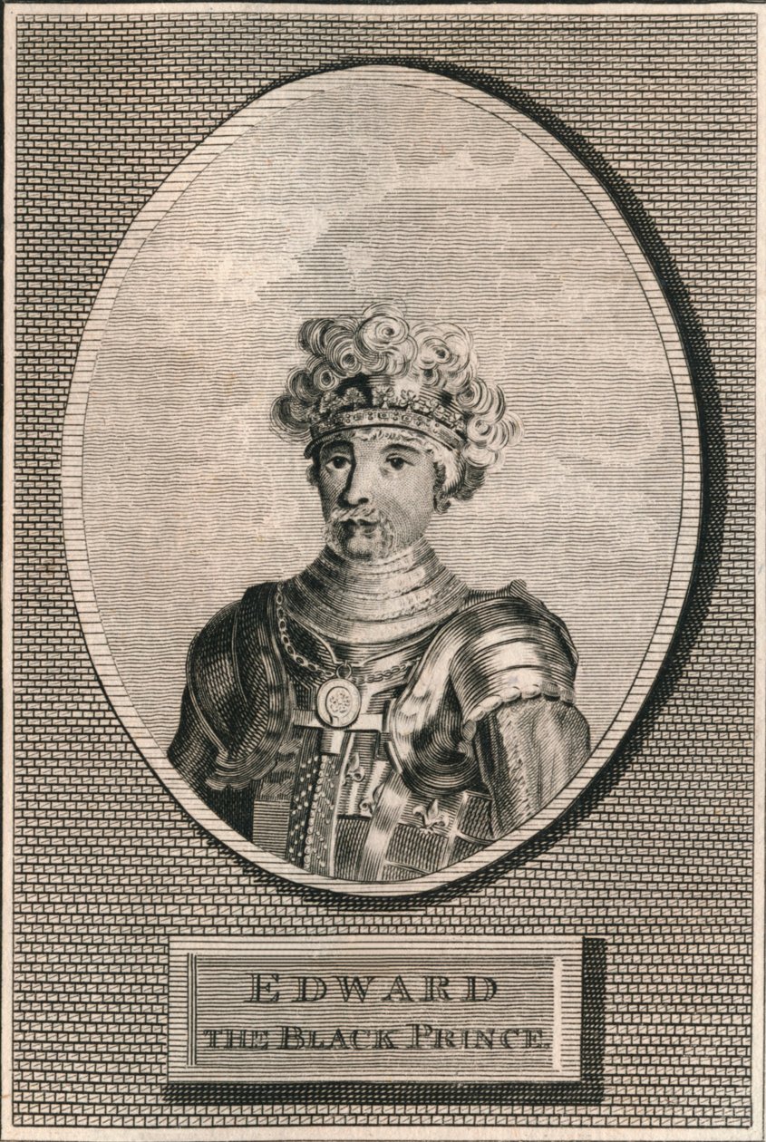 Edward Czarny Książę, 1793 autorstwa Unbekannt