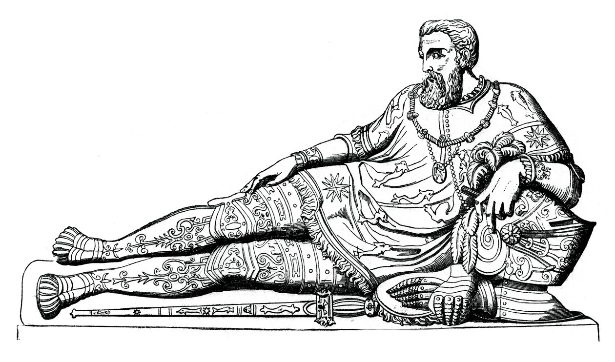 Wizerunek Philippe de Chabot, admirała Francji, c1570, 1870 autorstwa Unbekannt
