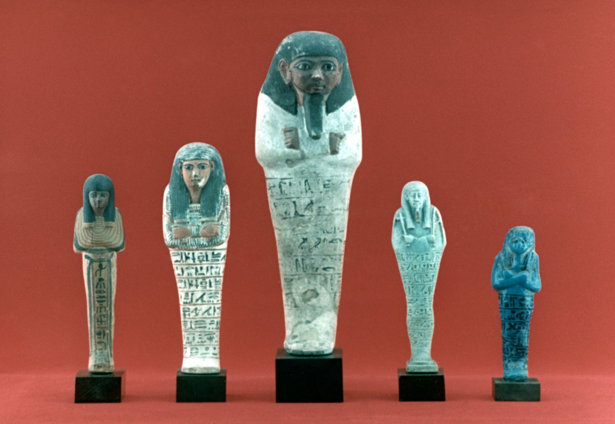 Egipskie Ushabtis autorstwa Unbekannt