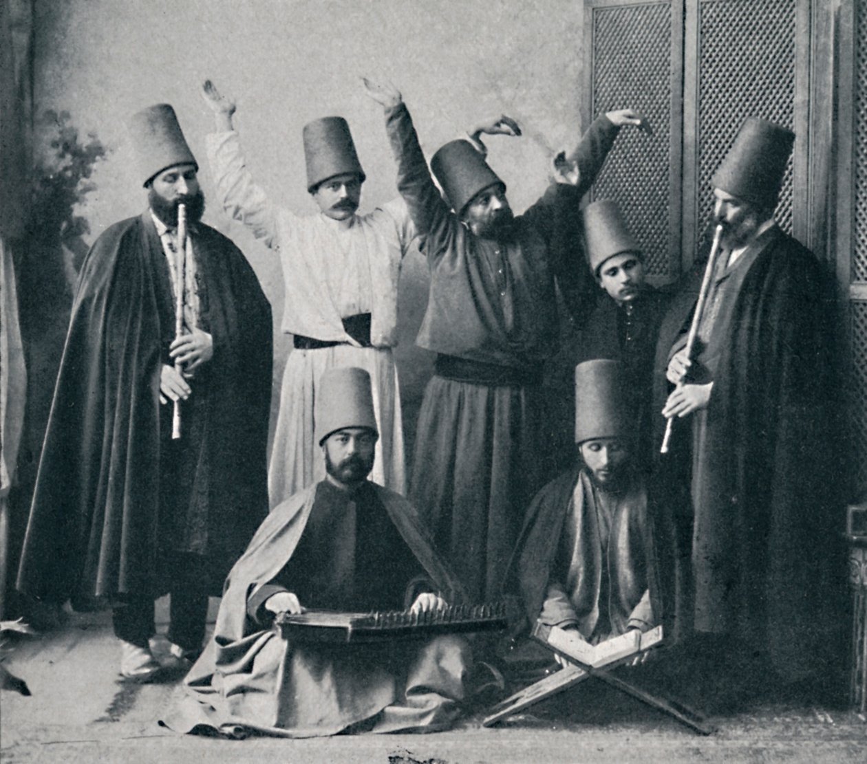 Egipscy derwisze tańczący, 1912 autorstwa Unbekannt