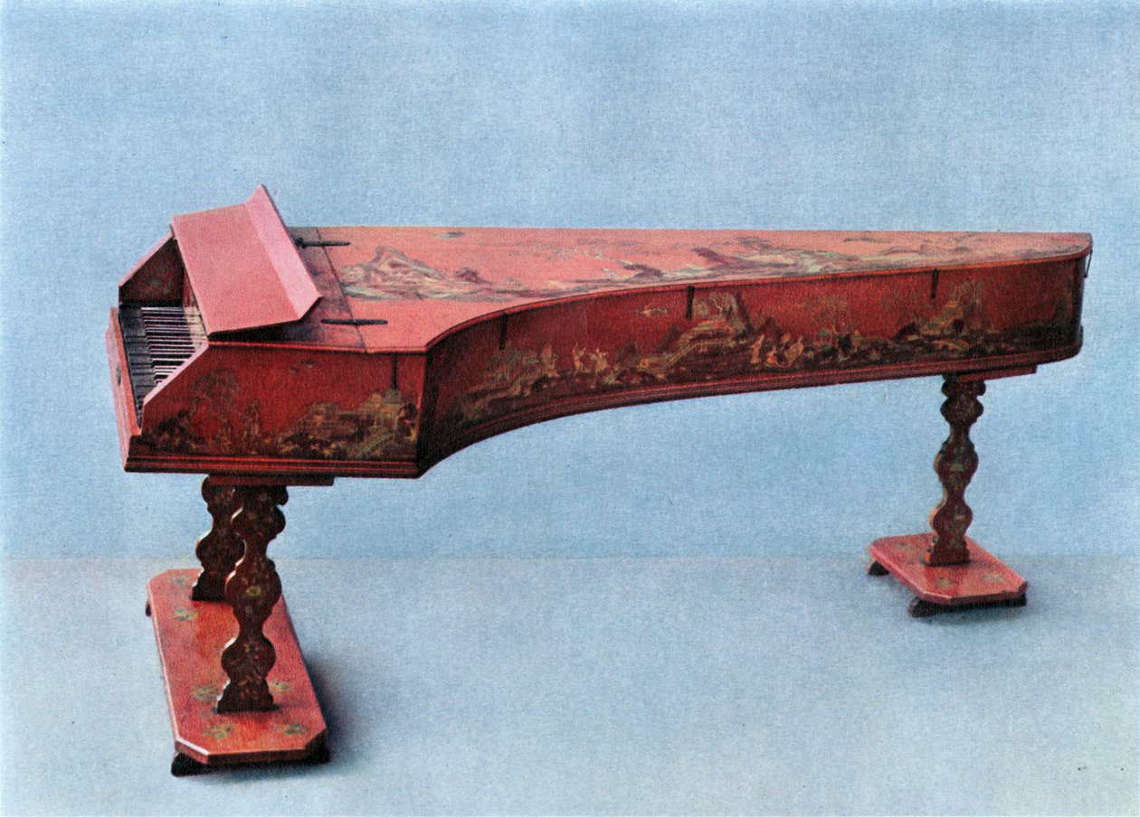 XVIII-wieczny klawesyn, 1948 autorstwa Unbekannt