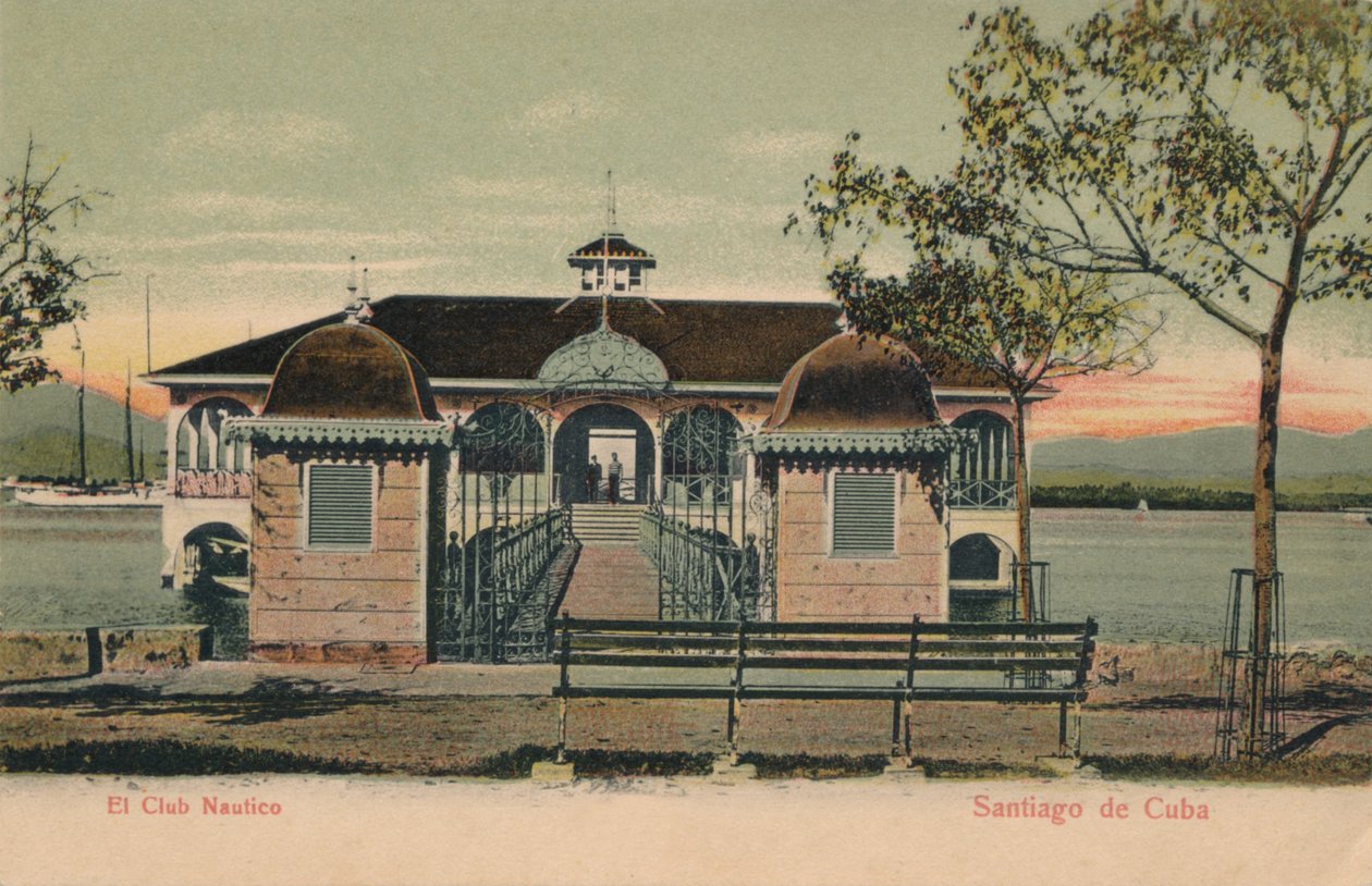 Klub Jachtowy - Santiago de Cuba, 1908 autorstwa Unbekannt