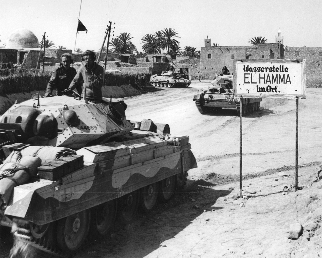 El Hamma, Afryka Północna, II wojna światowa, kwiecień 1943 autorstwa Unbekannt