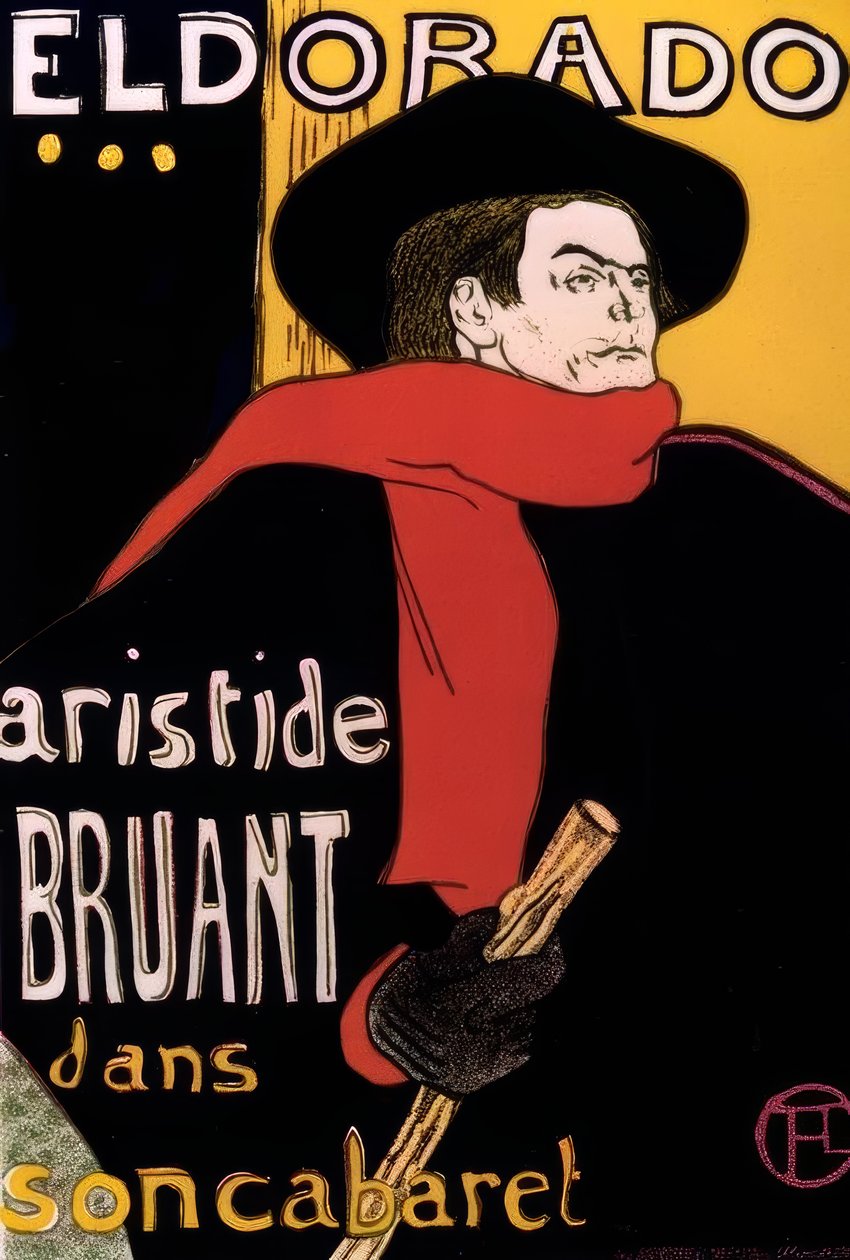 Eldorado, Aristide Bruant autorstwa Unbekannt