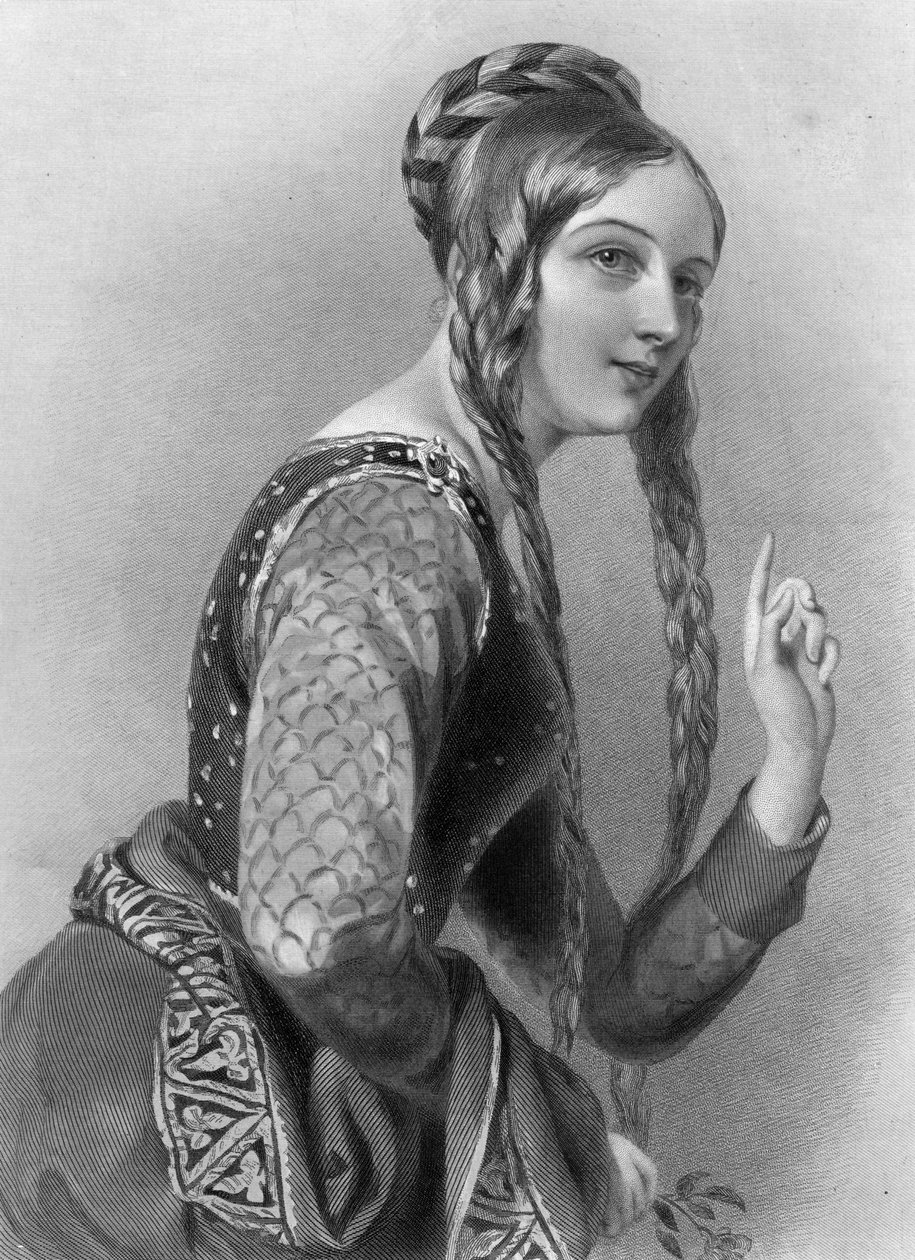 Eleonora Akwitańska, królowa Anglii Henryka II autorstwa Unbekannt