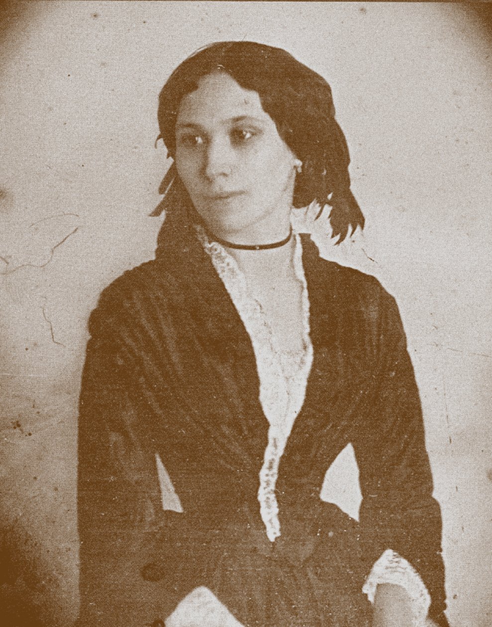 Elena Aleksandrowna Denisyeva 1826-1864, ok. 1860 autorstwa Unbekannt