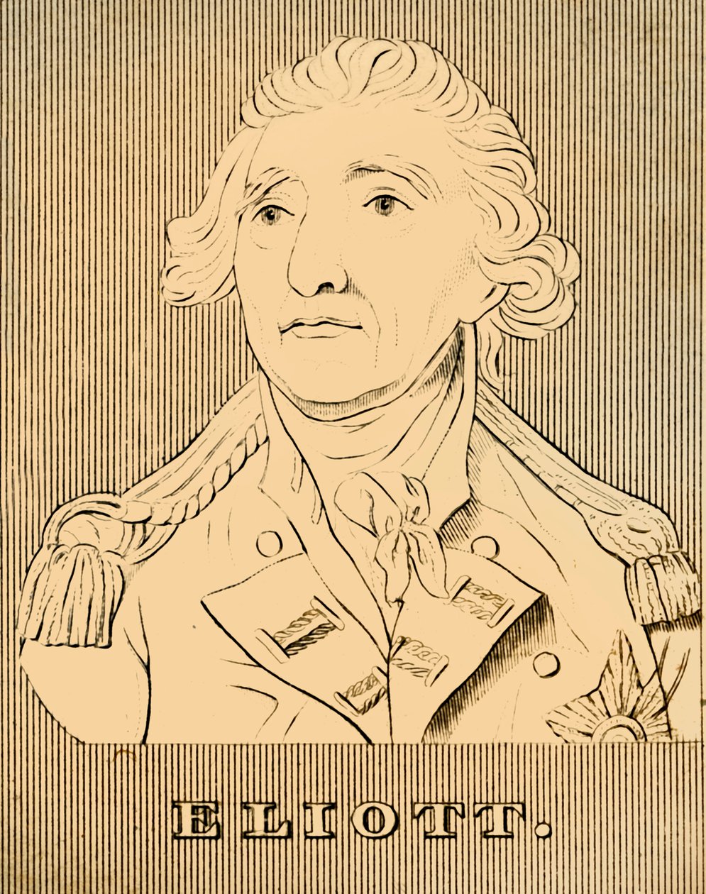 Elliotta, 1717-1790, 1830. autorstwa Unbekannt