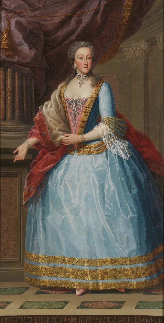 Elżbieta Teresa z Lotaryngii 1711-1741, królowa Sardynii autorstwa Unbekannt