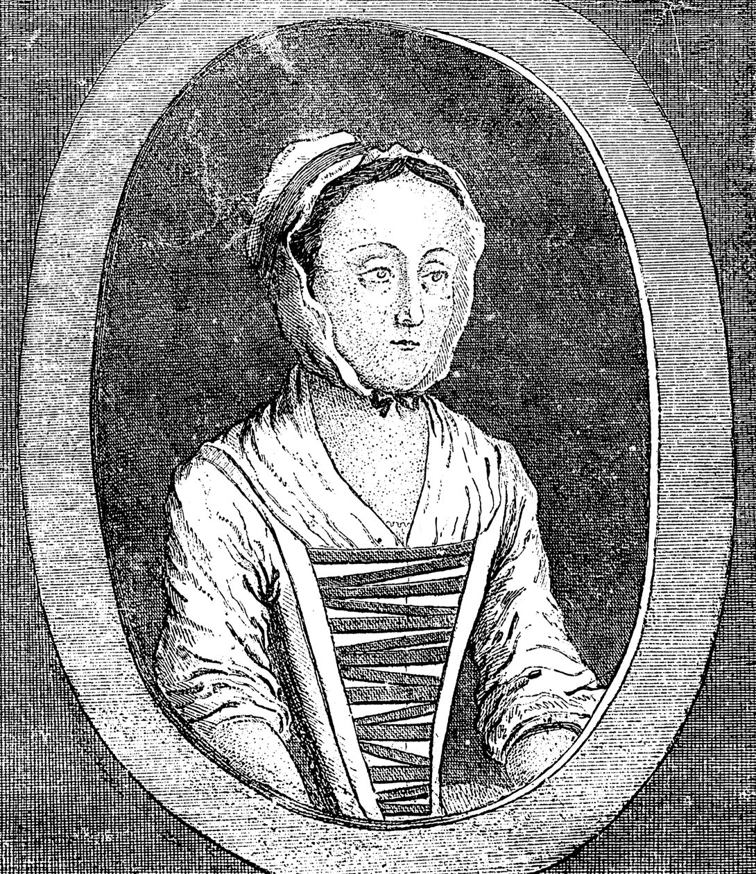 Eliza Canning z życia, c1753 autorstwa Unbekannt