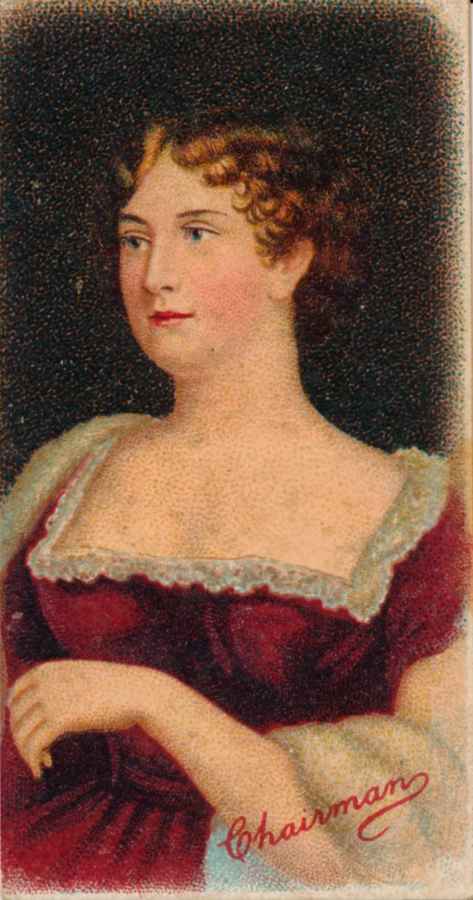 Eliza ONeill 1791-1872 była irlandzką aktorką, 1912 autorstwa Unbekannt