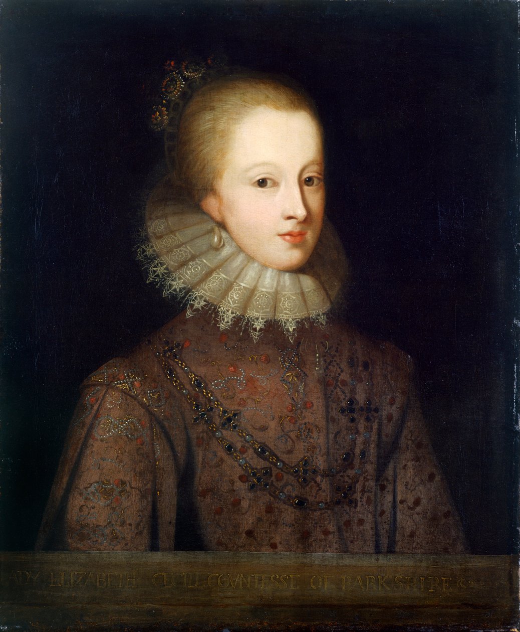 Elizabeth Cecil, hrabina Berkshire, koniec XVII wieku autorstwa Unbekannt