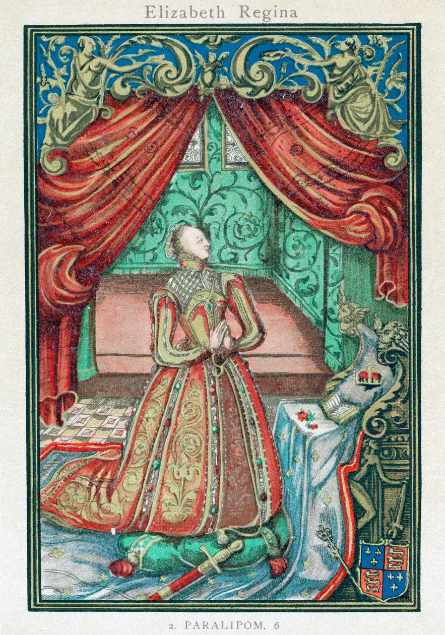 Elżbieta I, królowa Anglii i Irlandii, 1569 autorstwa Unbekannt
