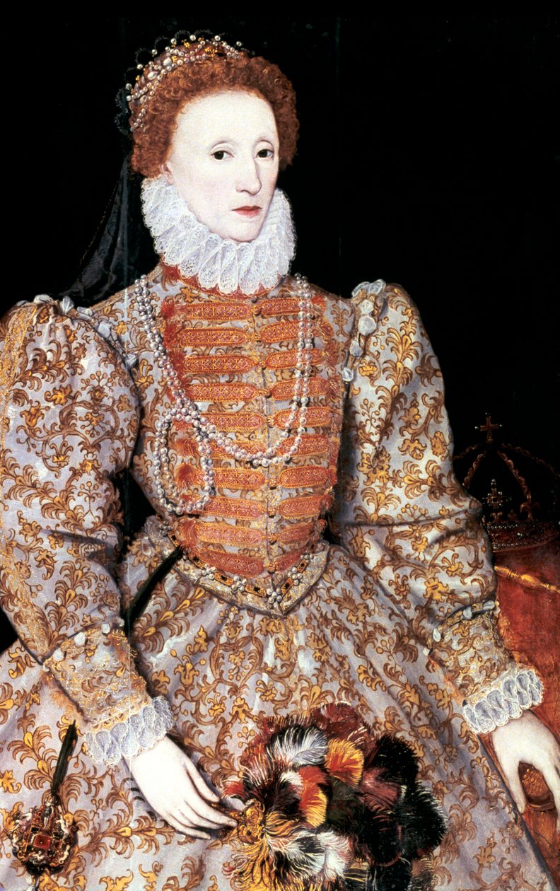 Elżbieta I, królowa Anglii i Irlandii, c1588 autorstwa Unbekannt