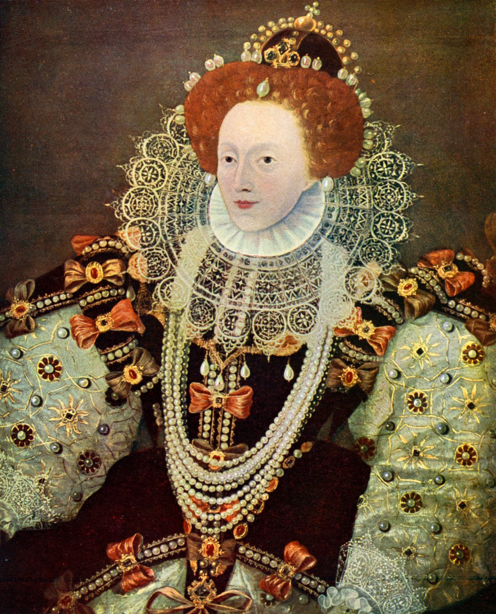 Elżbieta I, królowa Anglii i Irlandii, c1588, c1902-1905 autorstwa Unbekannt