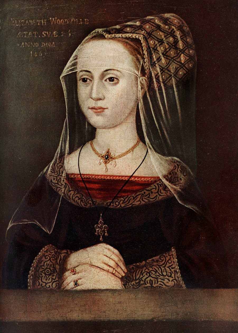 Elżbieta Woodville 1437-1492, 1463 autorstwa Unbekannt