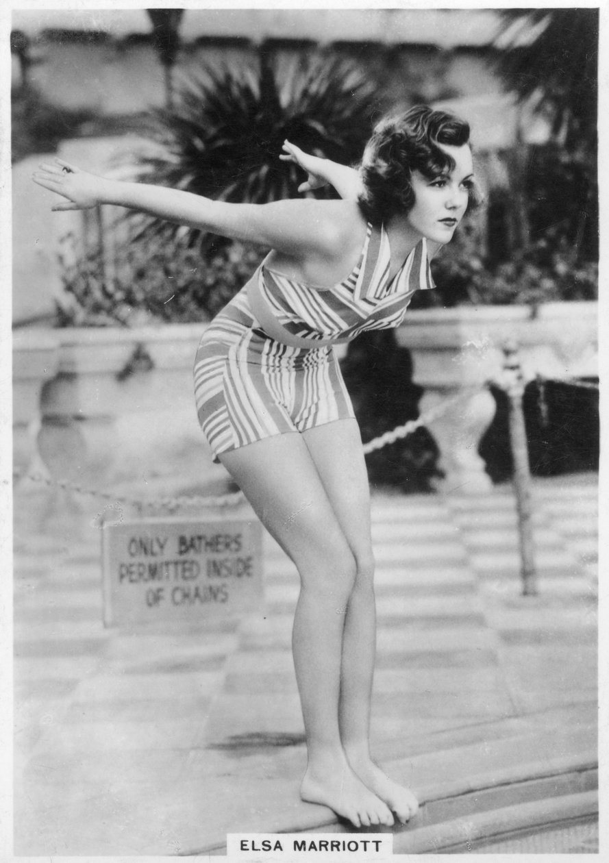 Elsa Marriott, aktorka, 1938 autorstwa Unbekannt