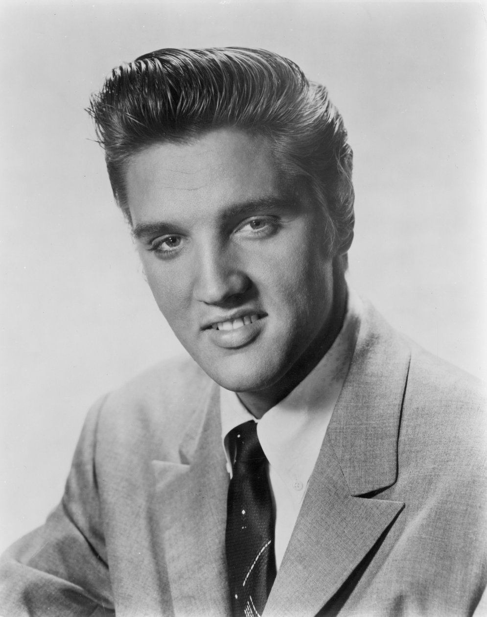 Elvis Presley, amerykański piosenkarz i aktor, 1956 autorstwa Unbekannt