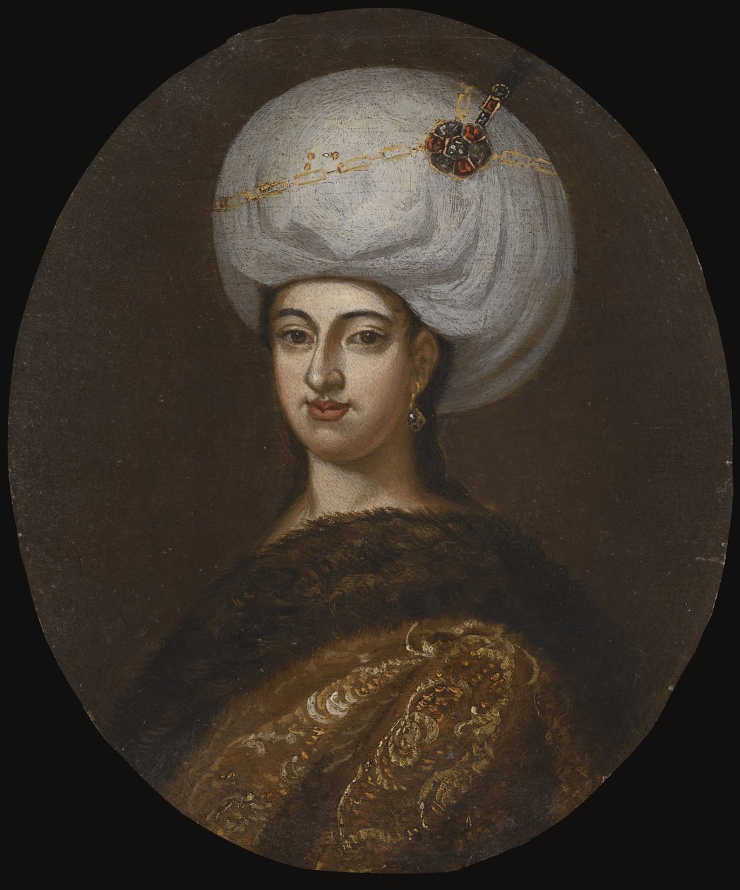 Emetullah Rabia Gülnus Sultan 1642-1715, ulubiona małżonka sułtana Mehmeda IV, druga połowa autorstwa Unbekannt