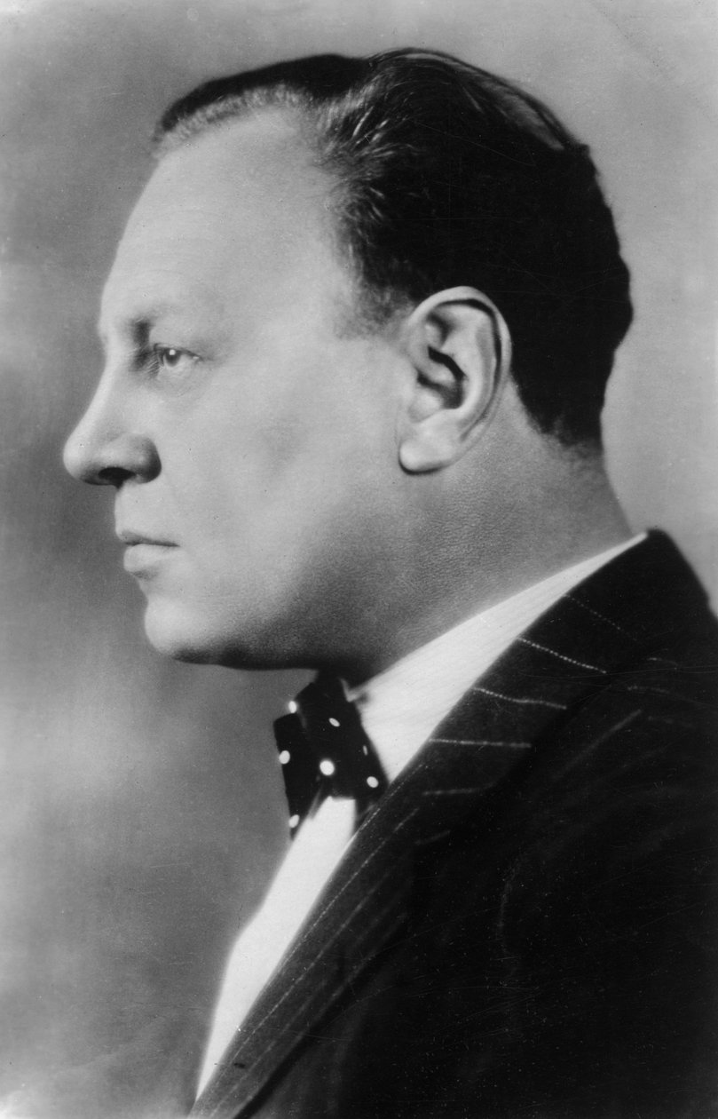 Emil Jannings 1884-1950, szwajcarski aktor, XX wiek autorstwa Unbekannt
