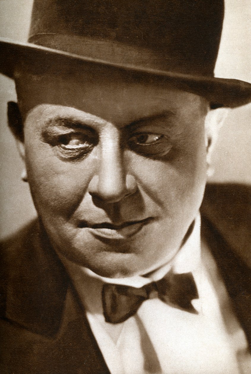 Emil Jannings, szwajcarski aktor, 1933 autorstwa Unbekannt