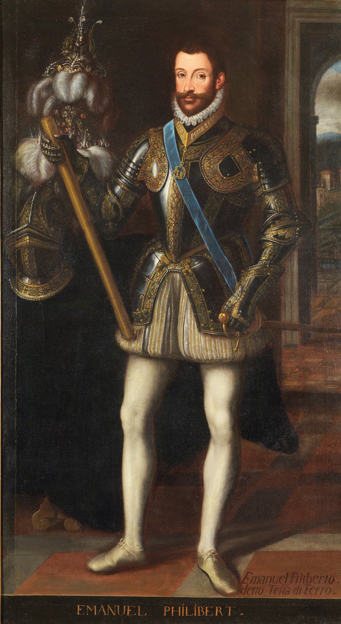 Emmanuel Philibert 1528-1580, książę Sabaudii autorstwa Unbekannt