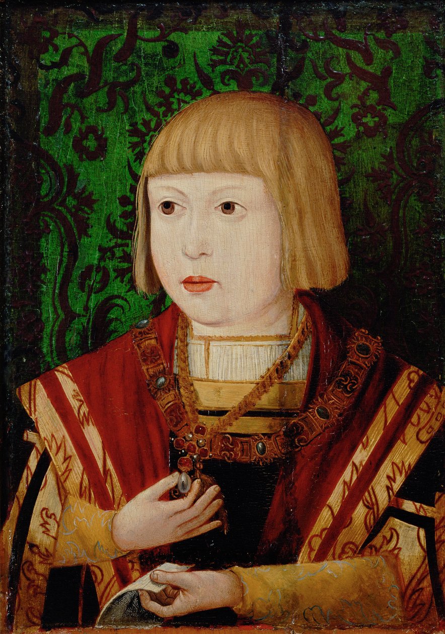 Cesarz Ferdynand I 1503-1564 w wieku dziesięciu lub dwunastu lat, ok. godz. 1520 autorstwa Unbekannt