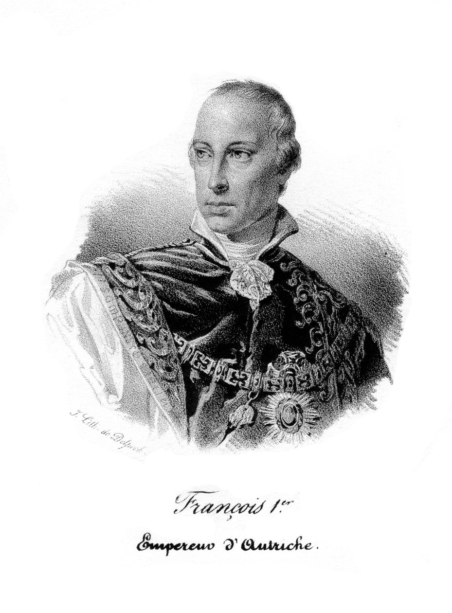 Cesarz Austrii Franciszek I, XIX w. autorstwa Unbekannt
