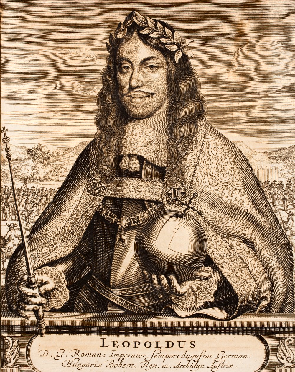Cesarz Leopold I 1640-1705 Od: Scena wojny, 1675. autorstwa Unbekannt