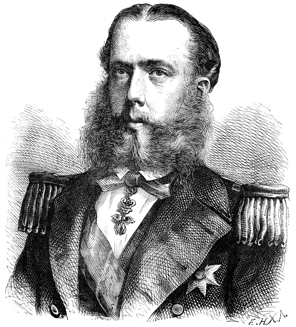 Cesarz Maksymilian Meksykański, ok. 1880 autorstwa Unbekannt