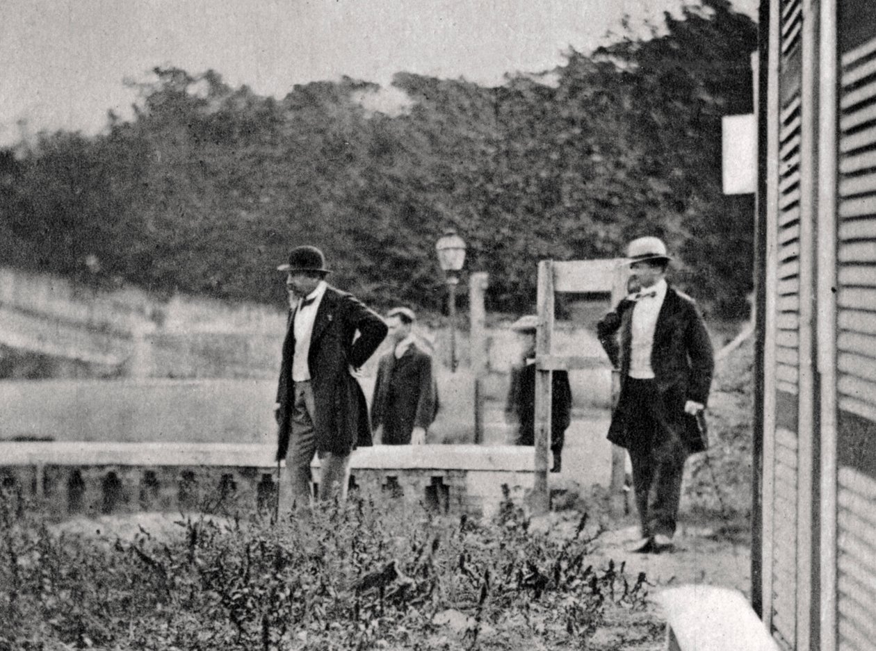 Cesarz Francji Napoleon III na wygnaniu, Chislehurst, Kent, 1871-1873 autorstwa Unbekannt