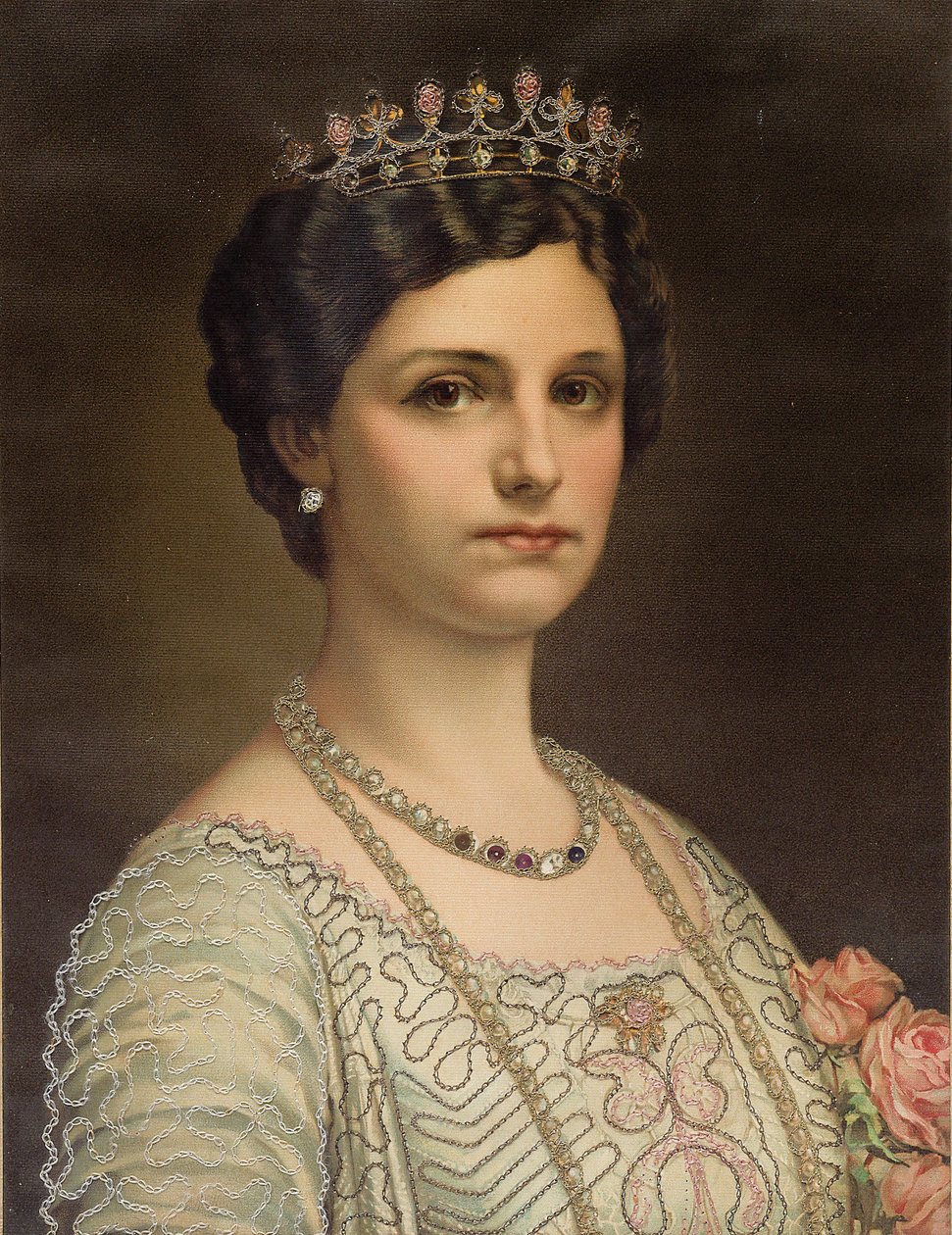 Cesarzowa Zita Austrii 1892-1989, królowa Węgier, ok. 1930 r. 1917. autorstwa Unbekannt