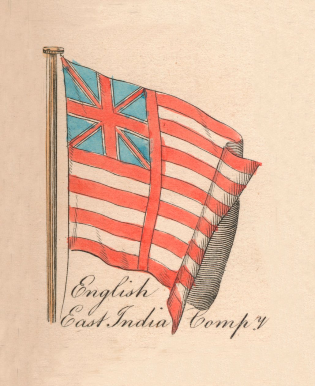 Angielska Kompania Wschodnioindyjska, 1838 autorstwa Unbekannt