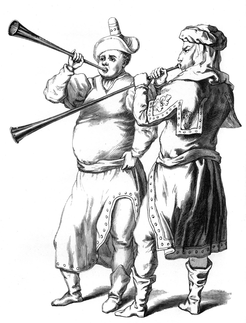 Angielscy trębacze, 1375 1849 autorstwa Unbekannt