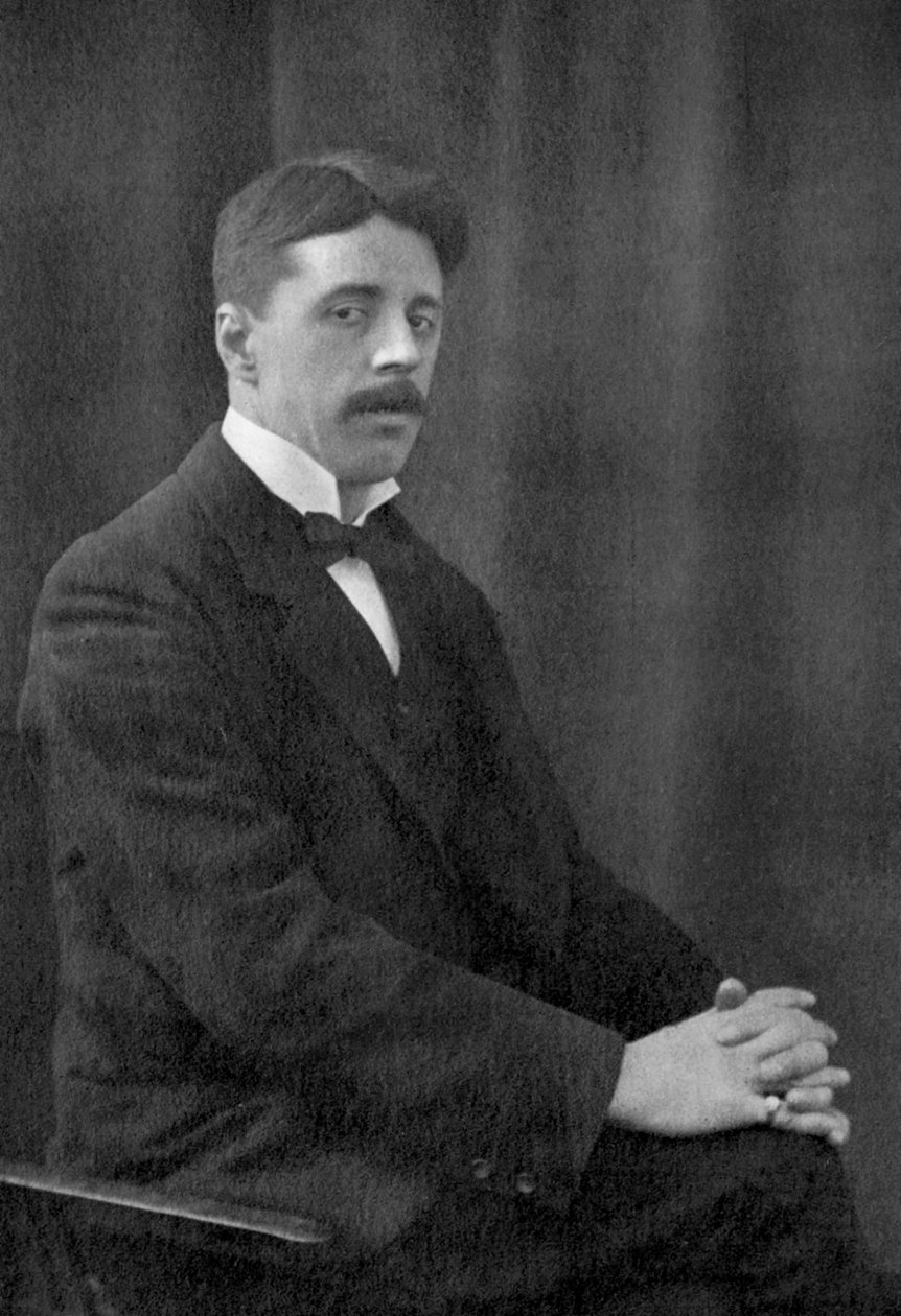 Enoch Arnold Bennett, brytyjski powieściopisarz, 1911 autorstwa Unbekannt