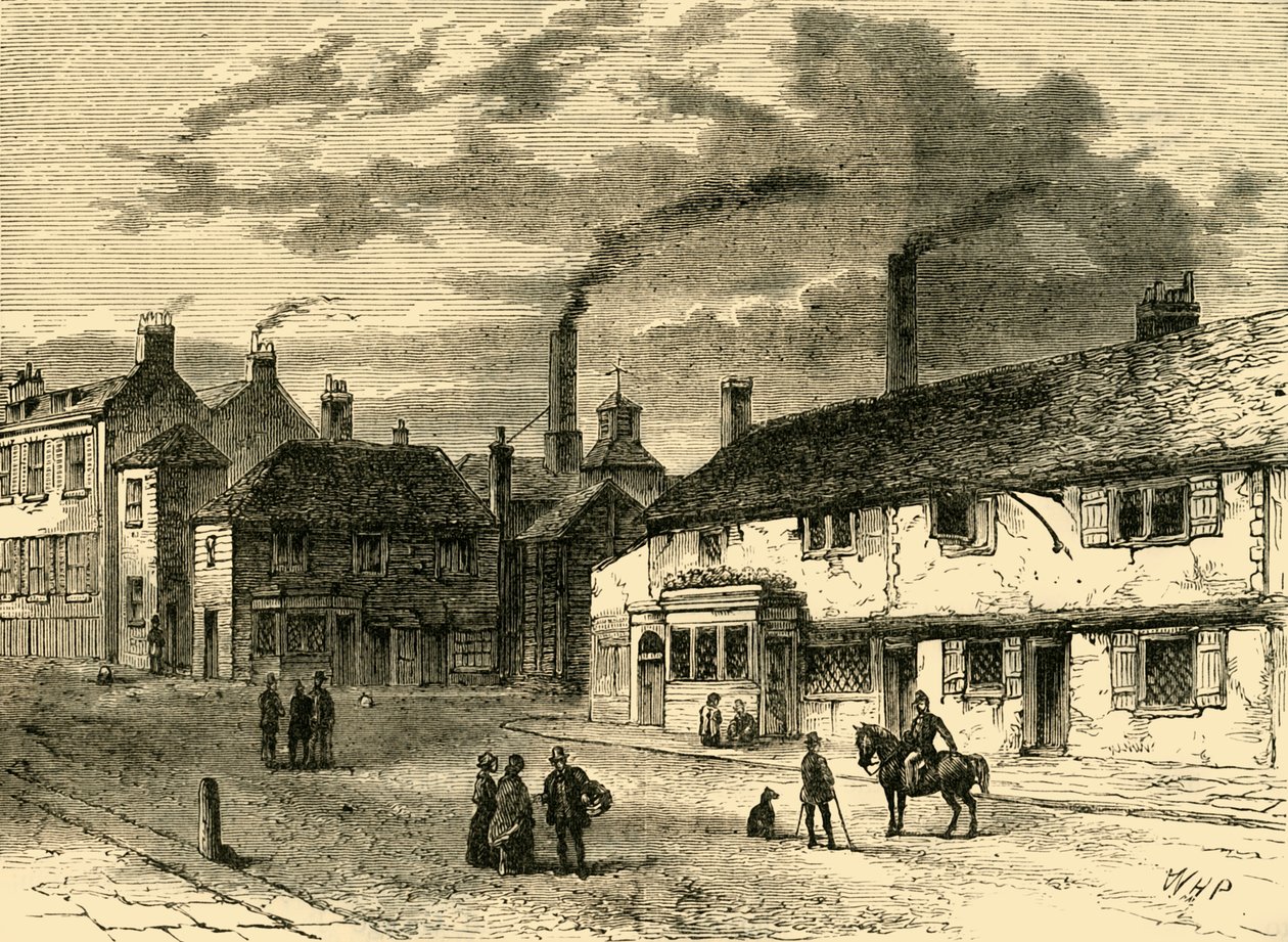 Wejście do Chiswick, c1878. autorstwa Unbekannt