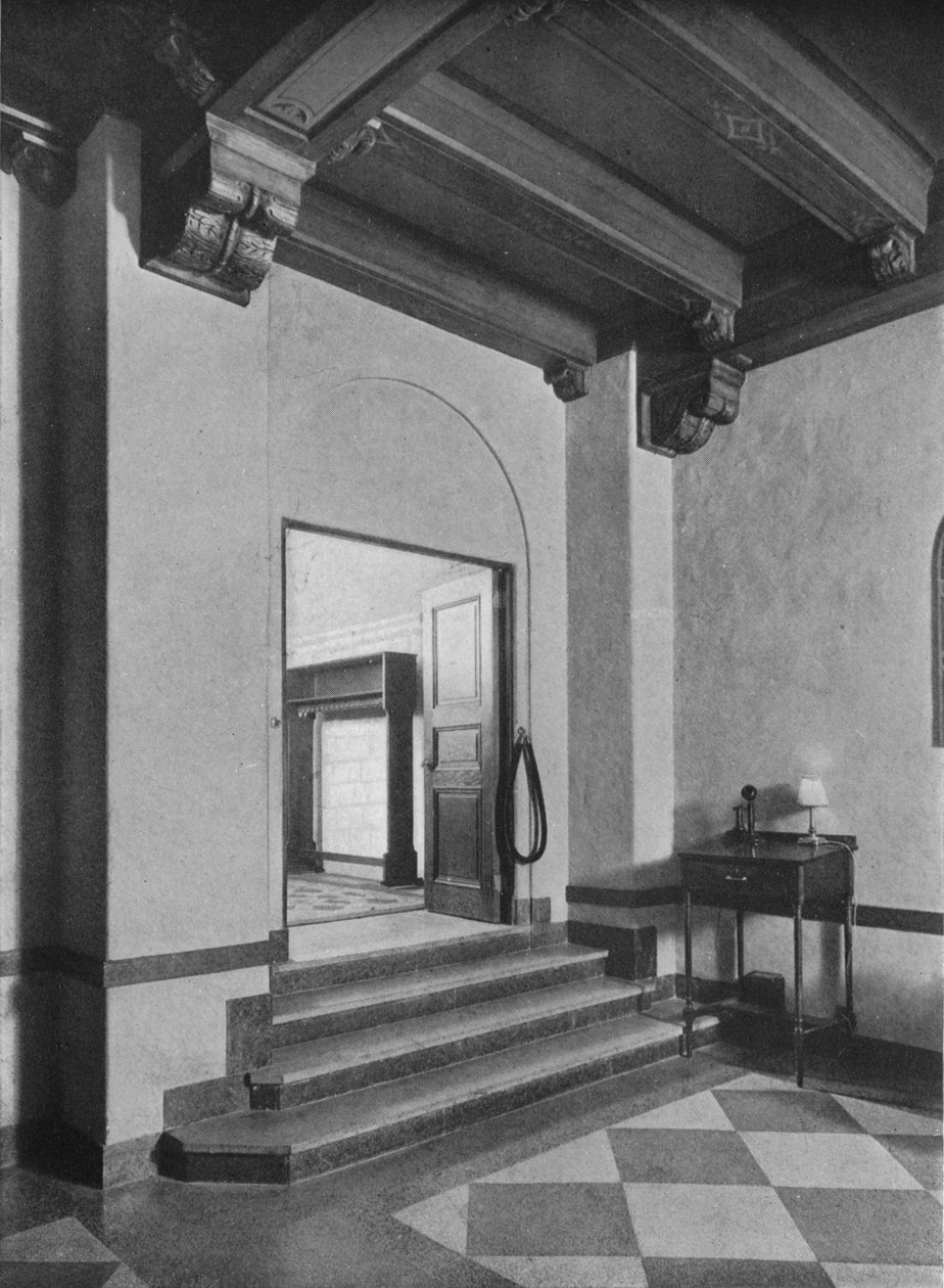 Wejście do południowo-wschodniej jadalni, budynek Fraternity Clubs Building, Nowy Jork, 1924 autorstwa Unbekannt
