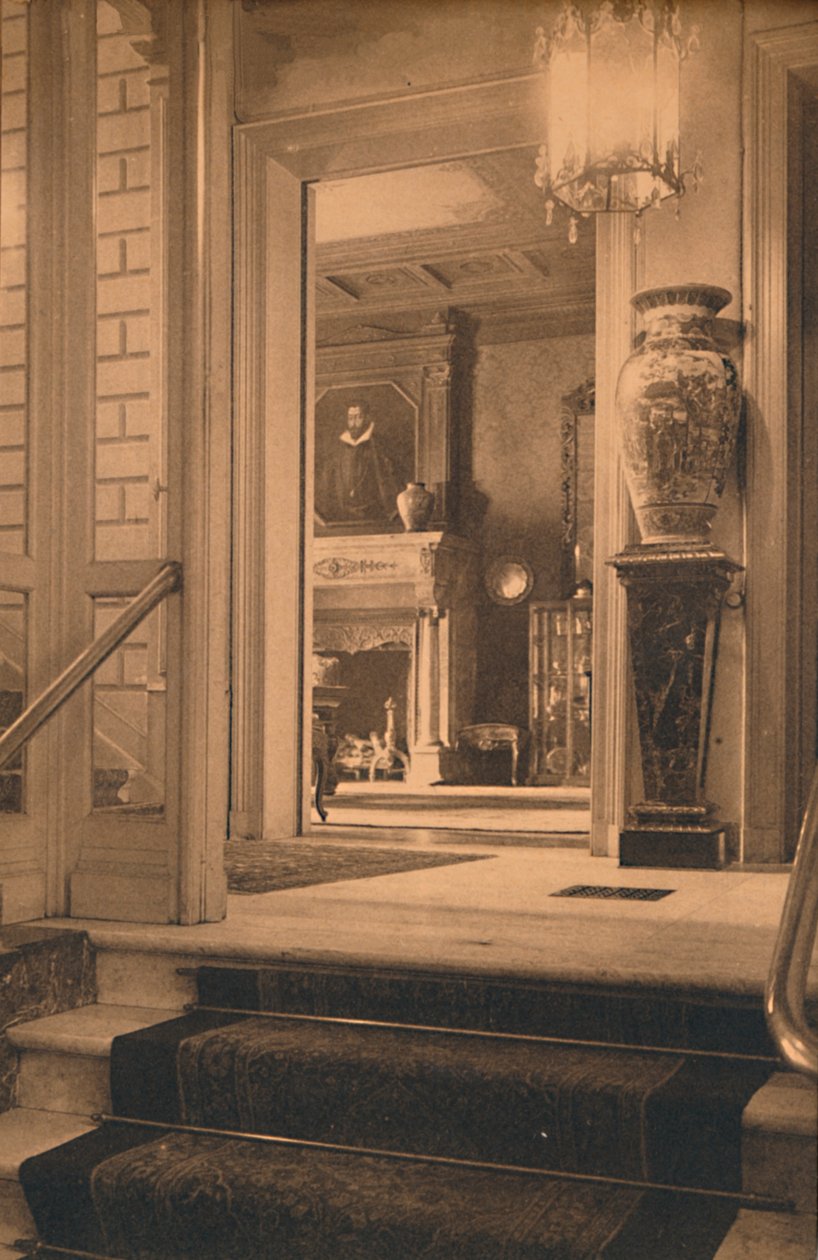 Wejście do foyer ambasady kubańskiej w Brukseli, Belgia, 1927. autorstwa Unbekannt