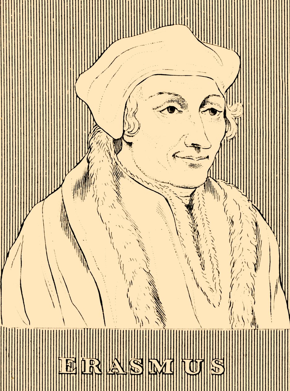 Erazma, 1466-1536, 1830. autorstwa Unbekannt