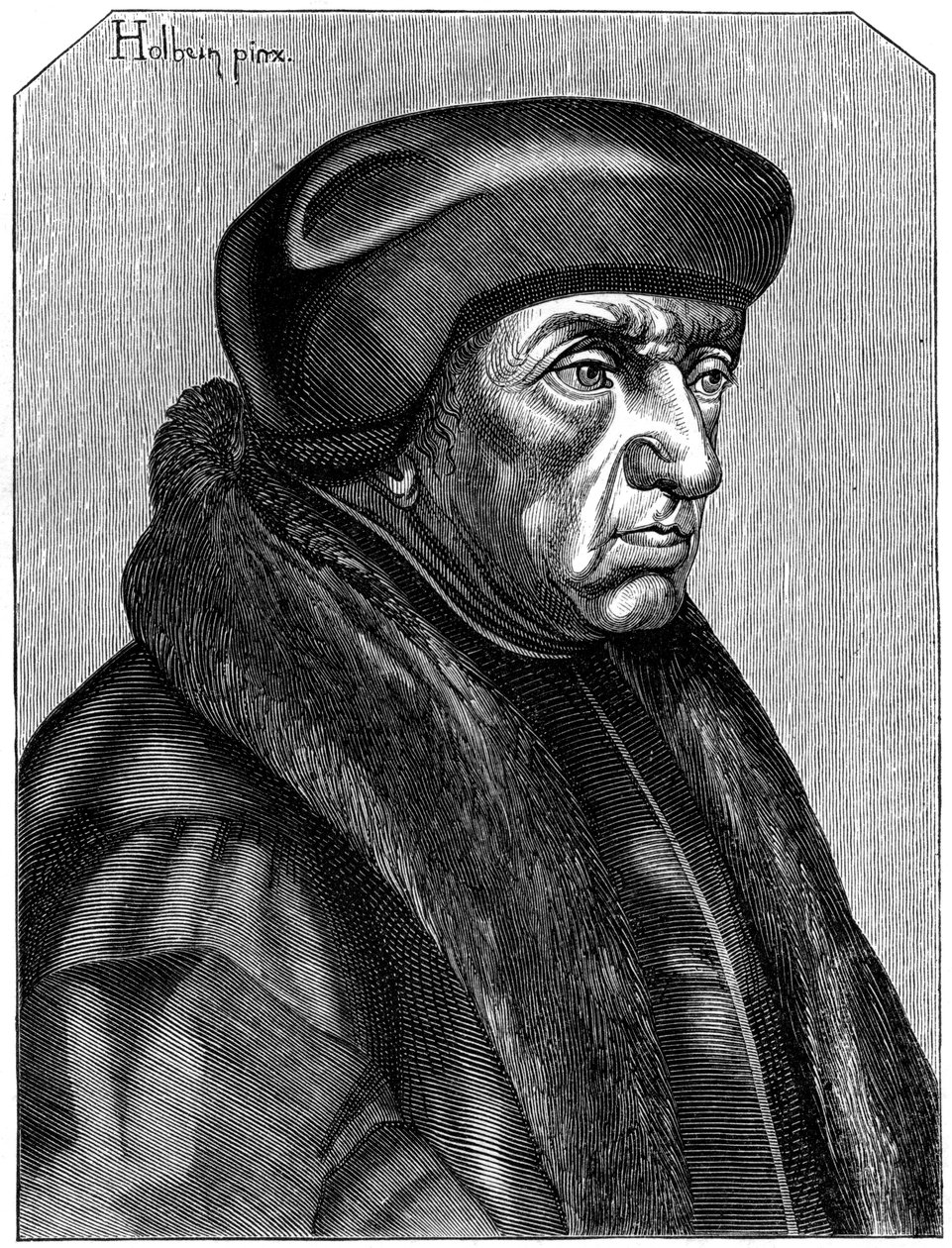 Erasmus 1469-1536, holenderski humanista i teolog, XVI wiek 1849 autorstwa Unbekannt