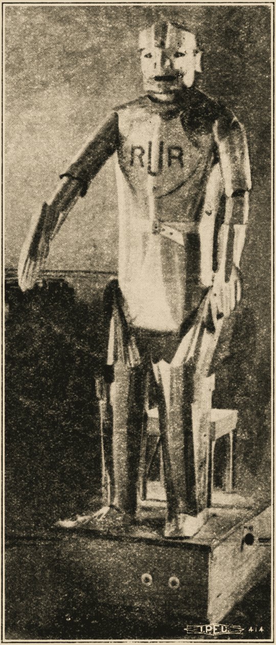 Robot Eric, 1928-1929. autorstwa Unbekannt
