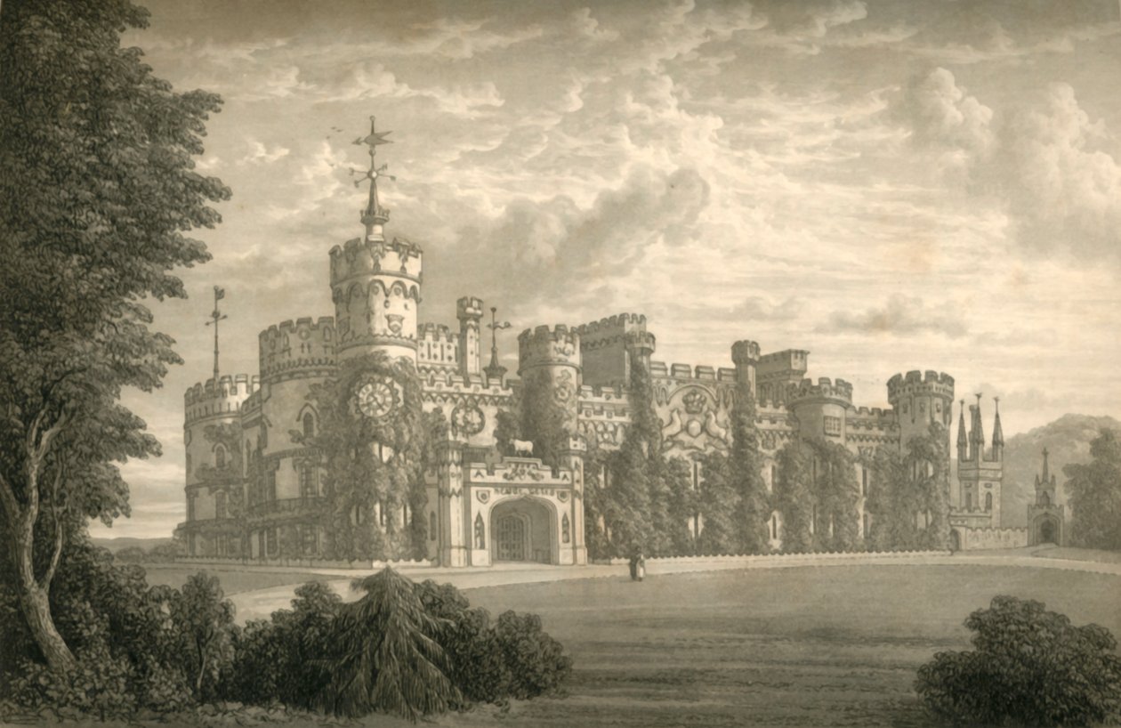 Zamek Eridge, 1835. autorstwa Unbekannt