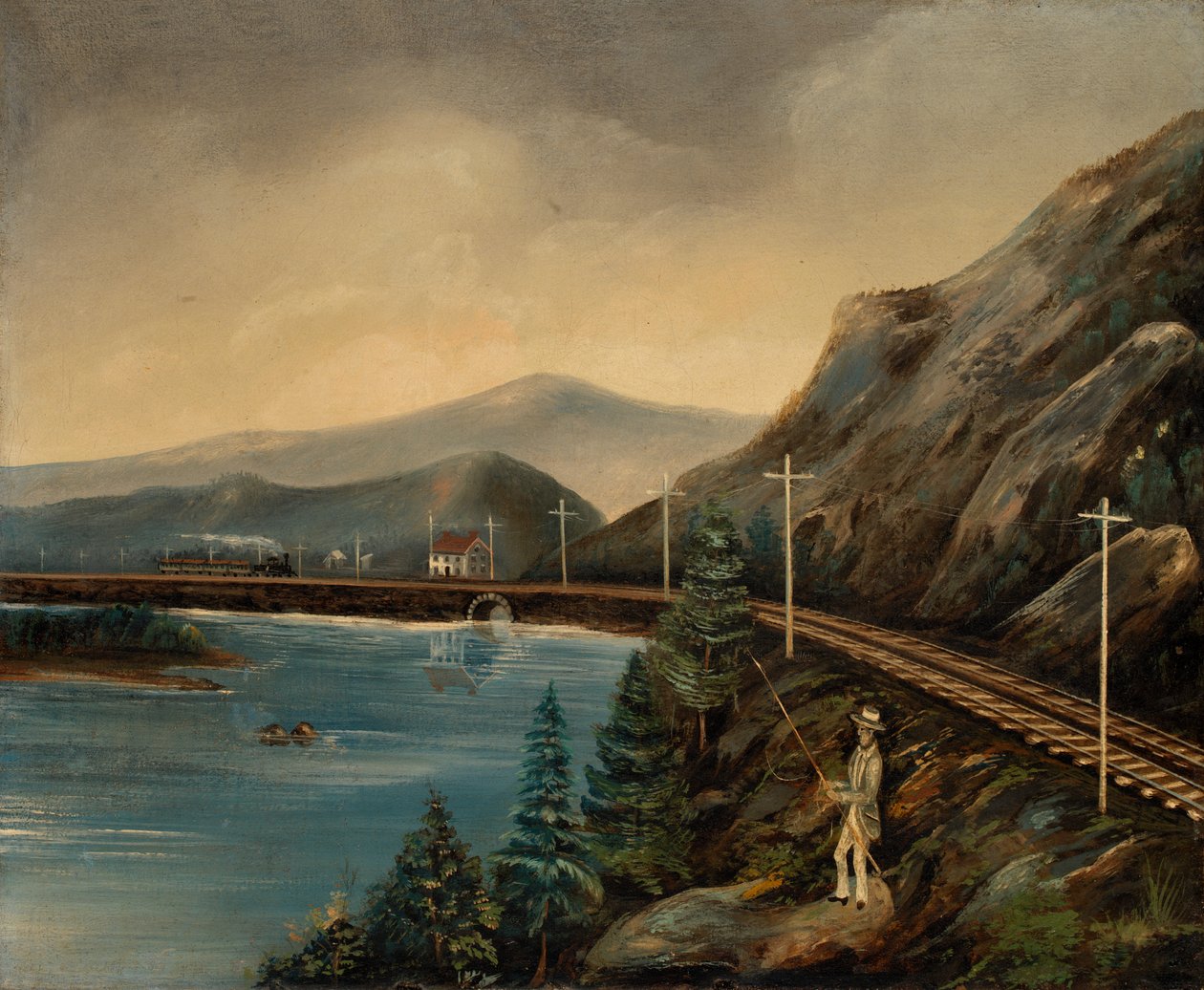 Erie Railroad, XIX wiek. autorstwa Unbekannt