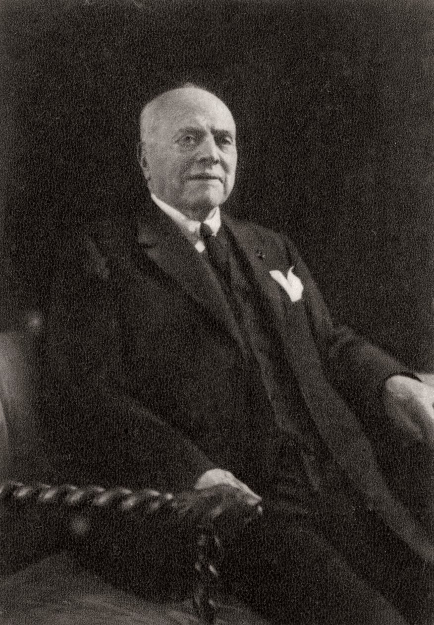 Ernest Cognacq, francuski sprzedawca, 1912 autorstwa Unbekannt