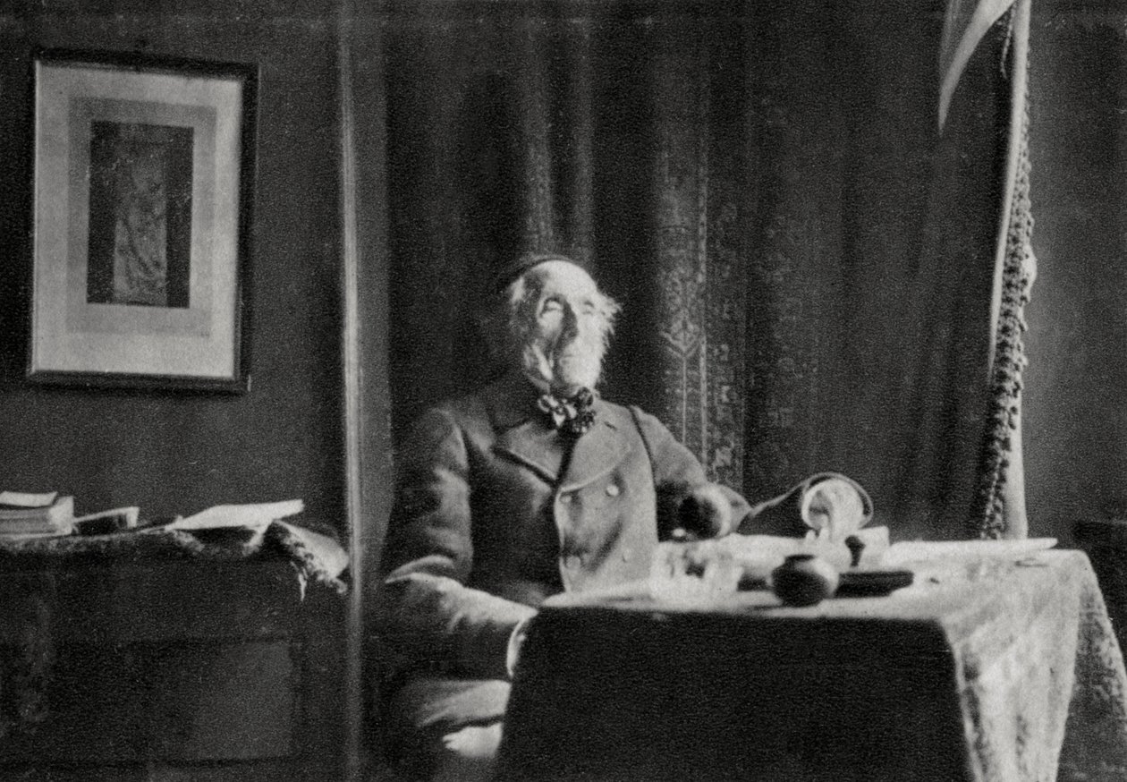 Ernest Legouve, francuski dramaturg, 1887 autorstwa Unbekannt