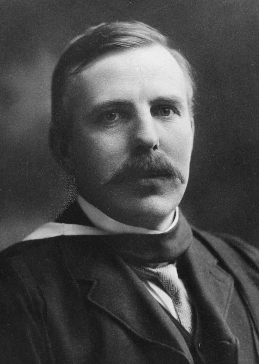 Ernest Rutherford 1871-1937, zdobywca nagrody Nobla, fizyk atomowy, c1908 autorstwa Unbekannt
