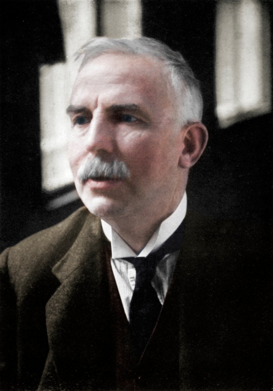 Ernest Rutherford 1871-1937, zdobywca nagrody Nobla, fizyk atomowy, c1908. autorstwa Unbekannt