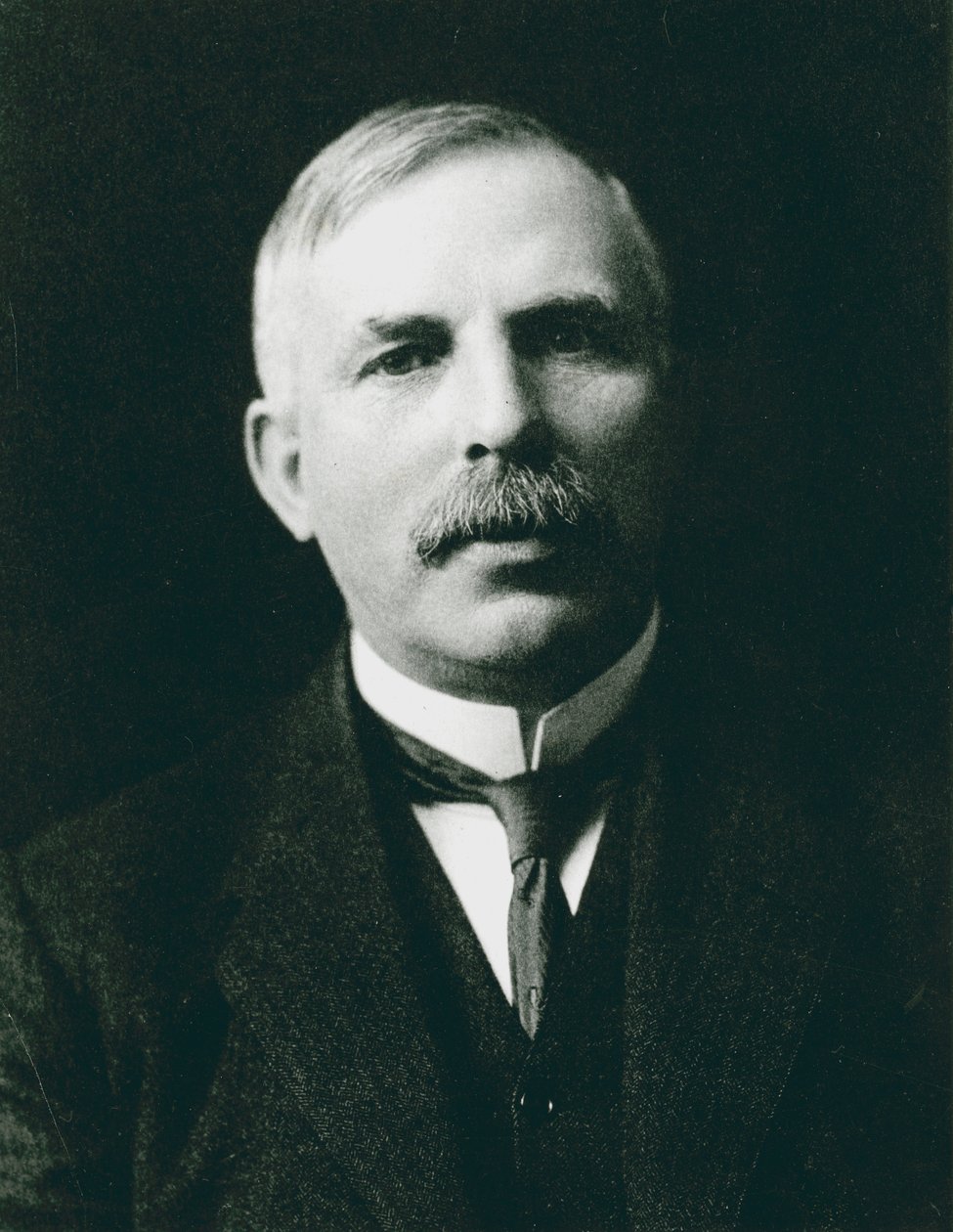 Ernest Rutherford 1871-1937, zdobywca nagrody Nobla, fizyk atomowy, c1908 autorstwa Unbekannt