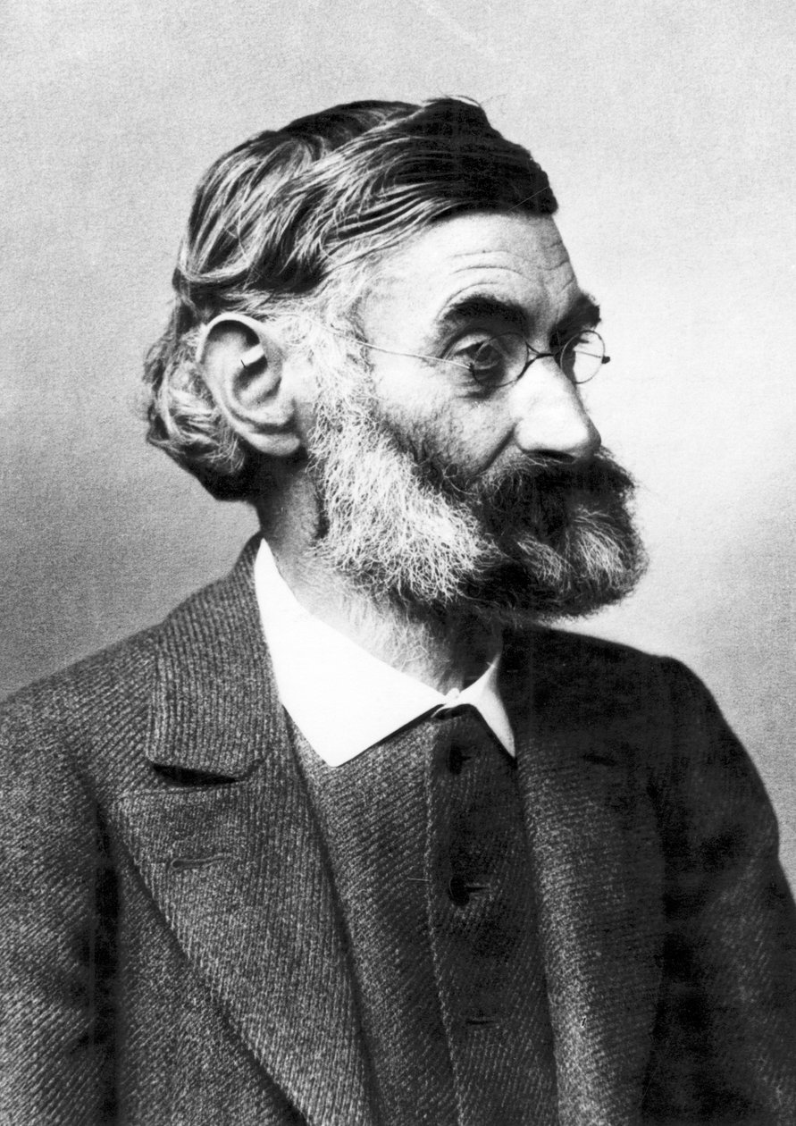 Ernst Abbe 1840-1905, niemiecki fizyk autorstwa Unbekannt