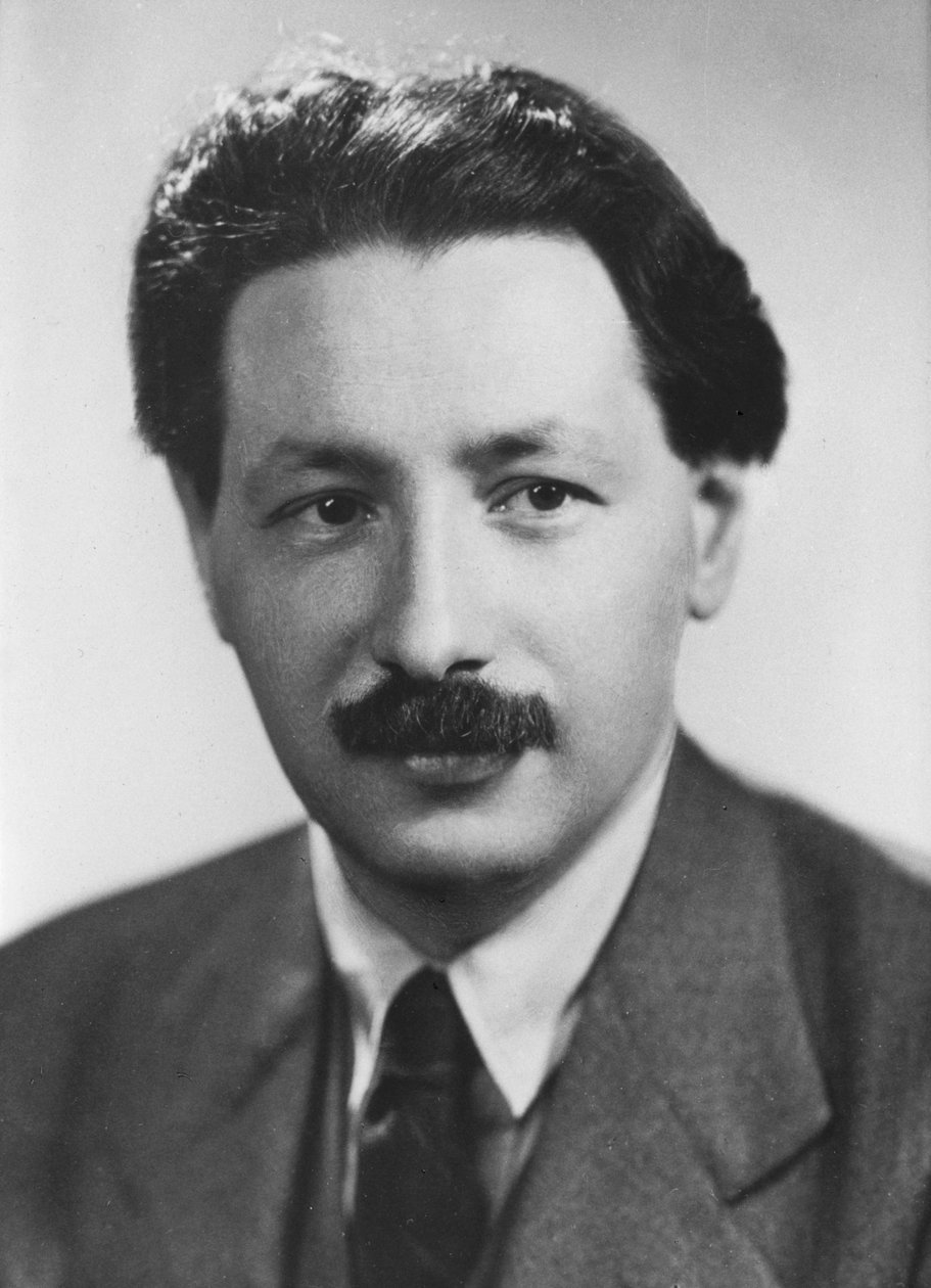 Ernst Boris Chain, urodzony w Niemczech brytyjski biochemik, ok. 1945 r. autorstwa Unbekannt