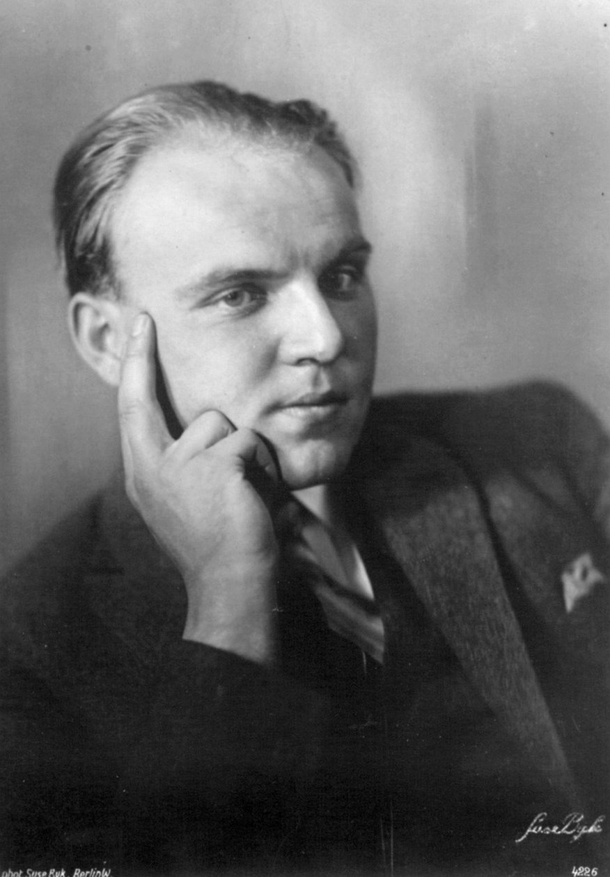 Ernst Krenek, austriacki kompozytor, XX wiek autorstwa Unbekannt